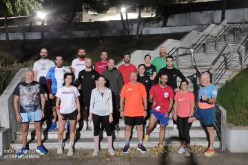 Προπόνηση στο Καυταντζόγλειο στάδιο