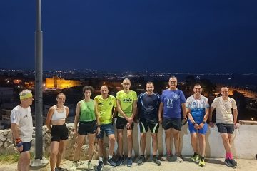 Νυχτερινή προπόνηση στην Άνω Πόλη