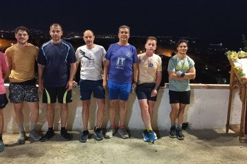 Νυχτερινή προπόνηση στην Άνω Πόλη