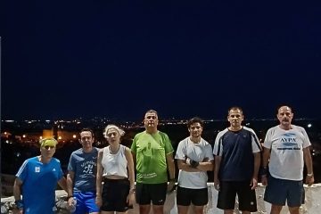 Νυχτερινή προπόνηση στην Άνω πόλη