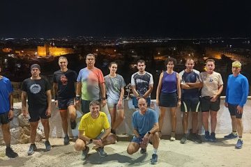 Νυχτερινή προπόνηση στην Άνω Πόλη