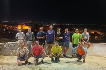 Νυχτερινή προπόνηση στην Άνω Πόλη